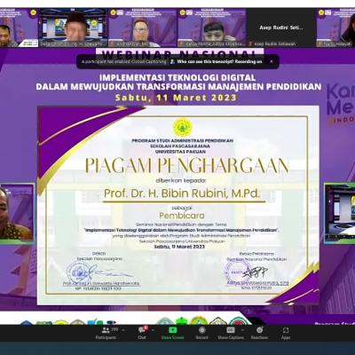 Seminar Nasional, Maret  2023